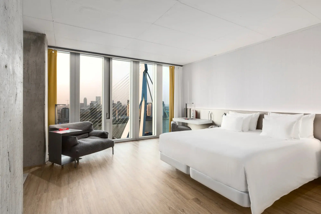 Premium with Skyline View room (full double bed)