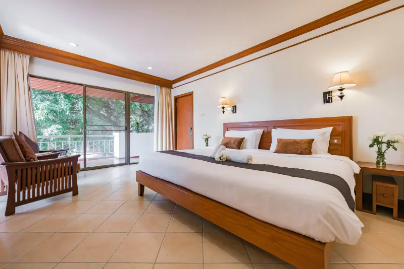 Двухместный люкс Superior двуспальная кровать в Pinnacle Grand Jomtien Resort and Beach Club