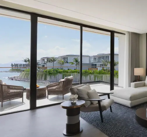 Двухместный люкс Coastal двуспальная кровать в Villa Le Corail, A Gran Melia Hotel
