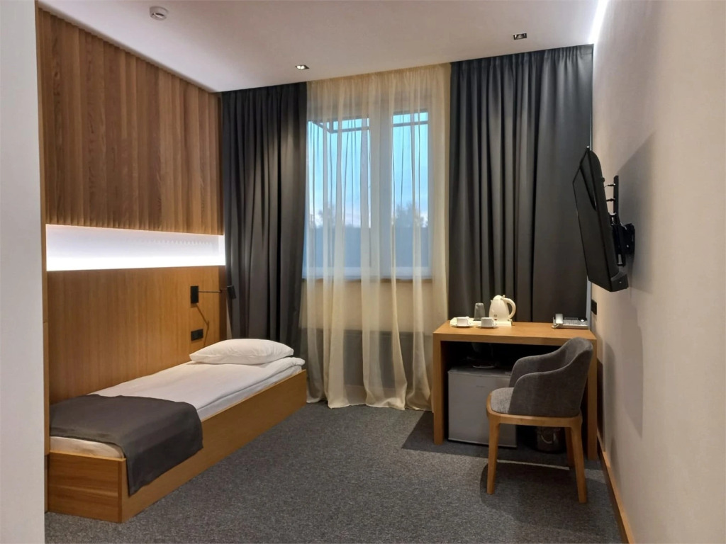 Одноместный номер Стандарт для малоподвижных людей с ограниченными возможностями здоровья в Кубыз