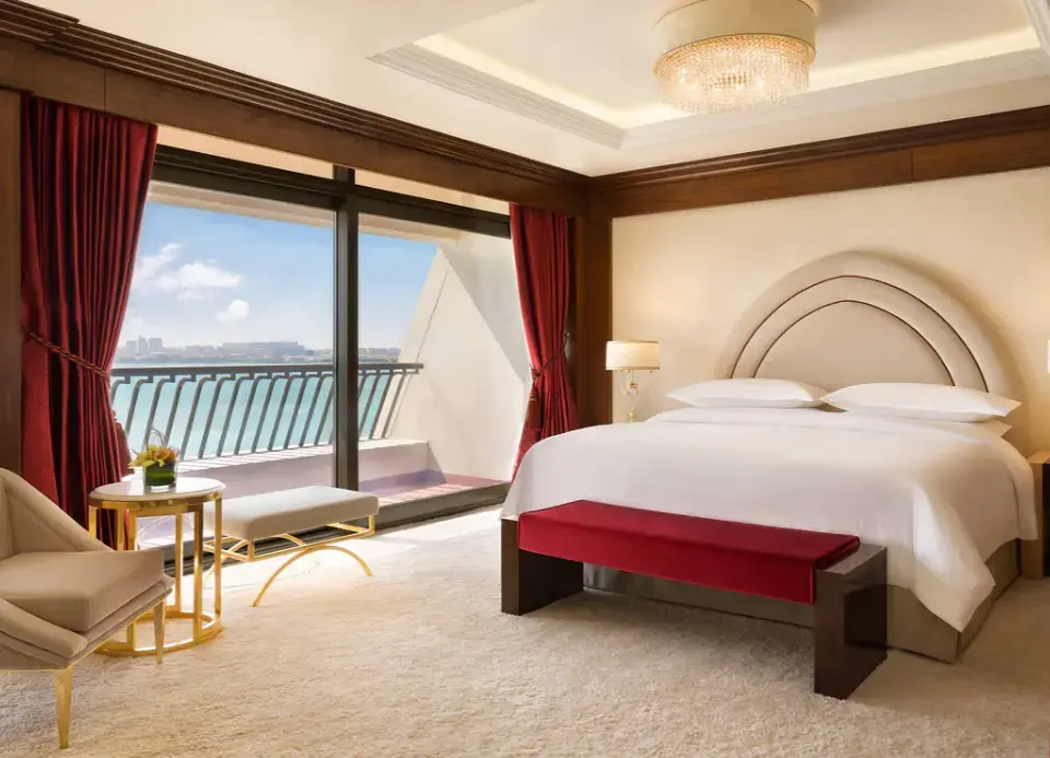 1 Bedroom Head of State Corniche Sea View Suite with balcony