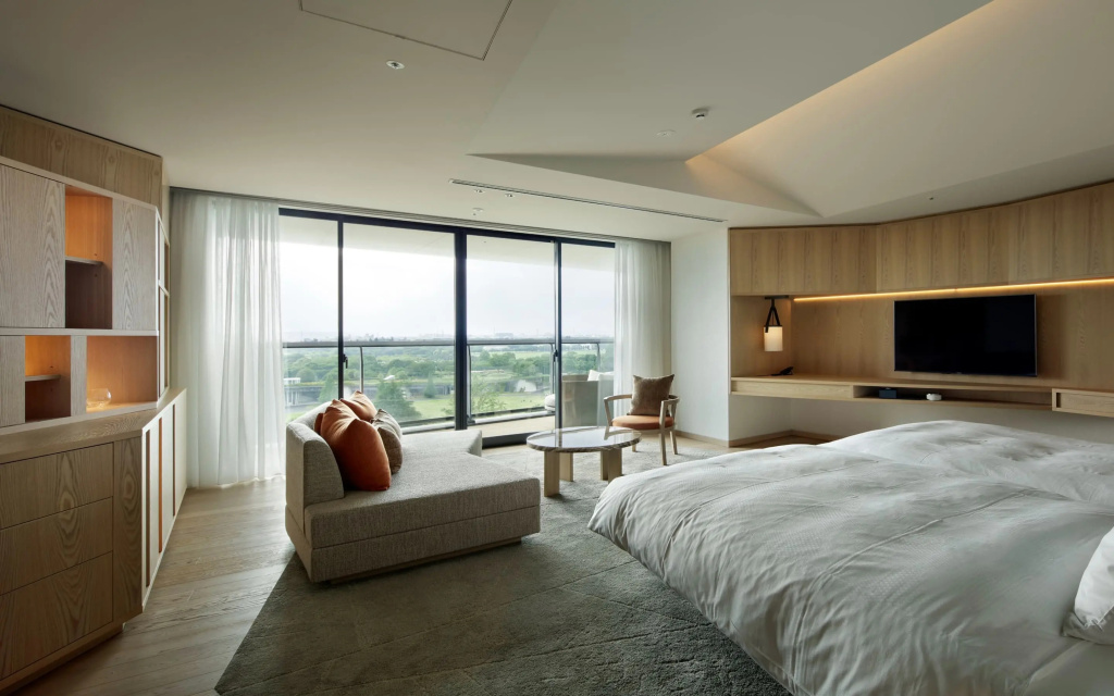 Double Studio with park view (twin beds)