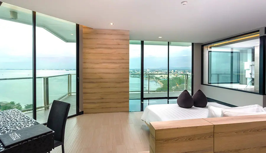 Люкс c 1 комнатой oceanfront в Tsix5 Phenomenal Hotel Pattaya