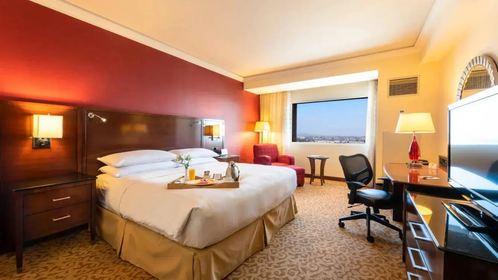 Standard Double room with city view full double bed