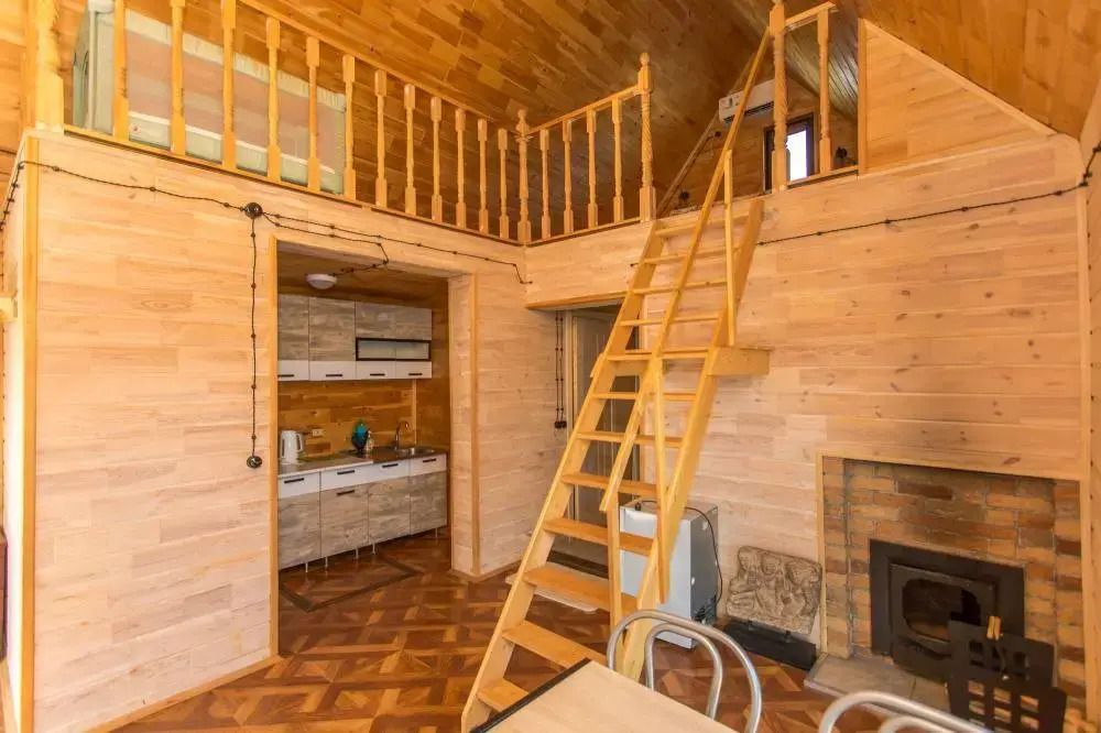 Коттедж Sauna Дуплекс с видом на море в Три богатыря