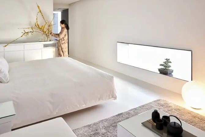 Mogana White Double room (full double bed)