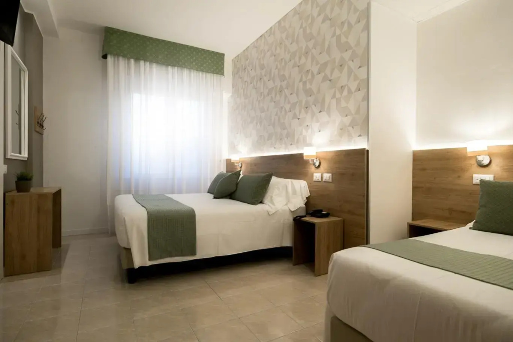 Hotel Pacific Roma - Chambres