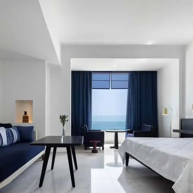 Double Junior Suite with sea view (full double bed)