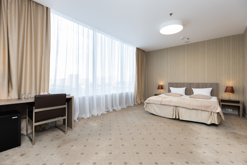 Двухместная студия Comfort двуспальная кровать в Green City Hotel