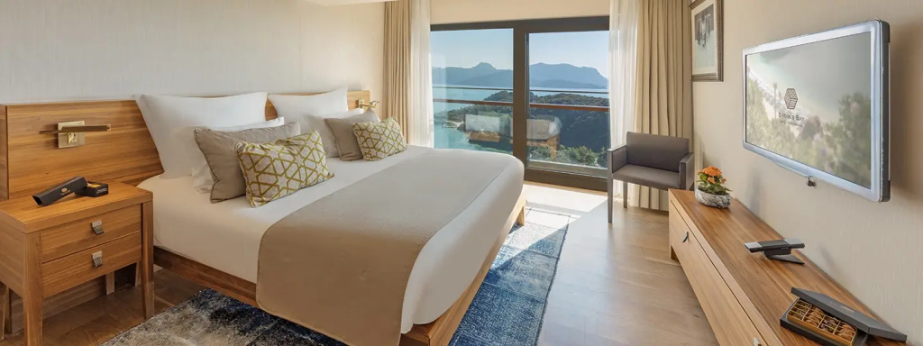 Classic Double room with sea view (full double bed)