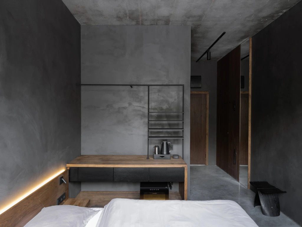 Двухместный номер Супериор с видом на горы двуспальная кровать в Moon2