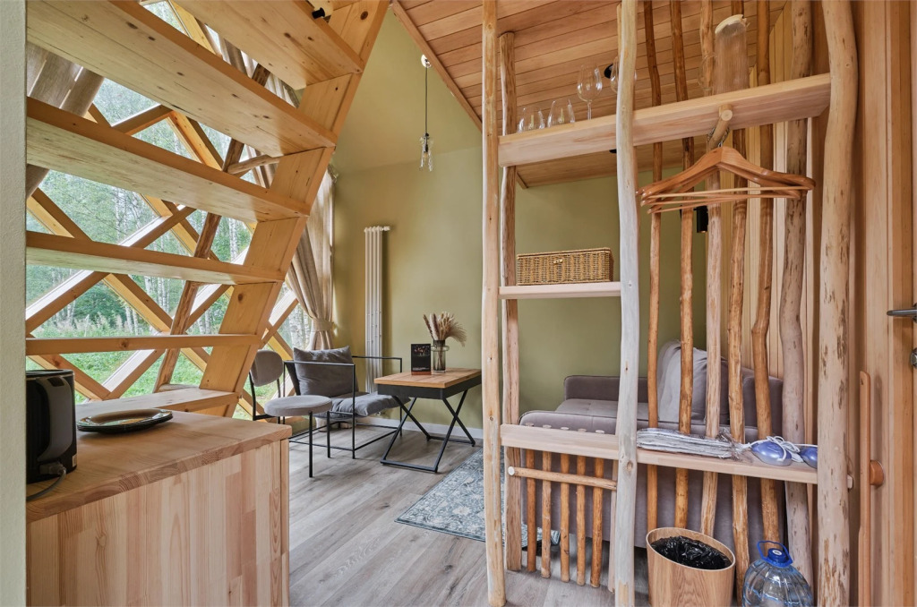 Двухместный домик Душица 2 отдельные кровати в Сарай Сараев