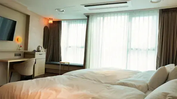 Ocean City Family Double room (twin beds)
