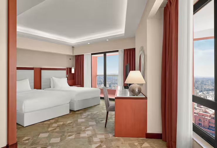 Family Connecting Quadruple room with city view