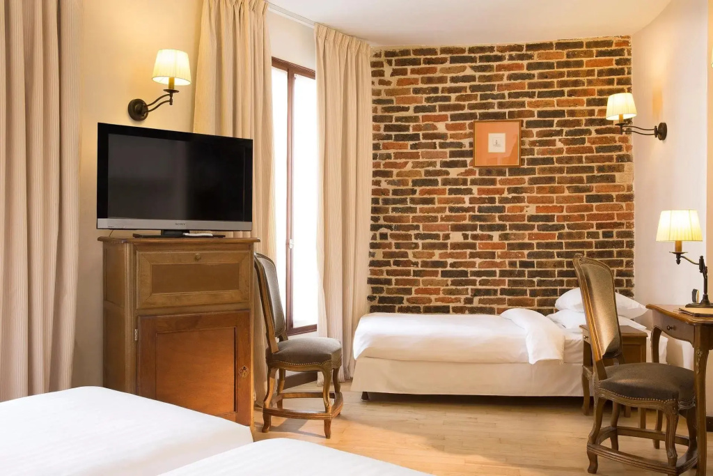 Hotel Europe Saint Severin Paris - Chambres