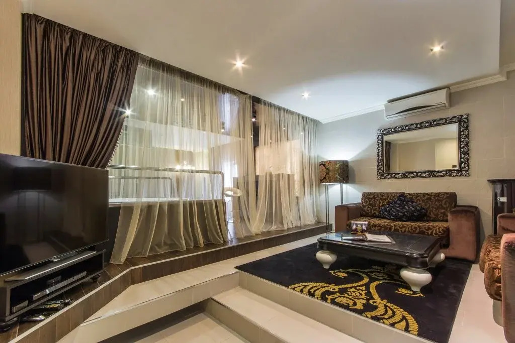 Двухместный люкс двуспальная кровать в Фонда