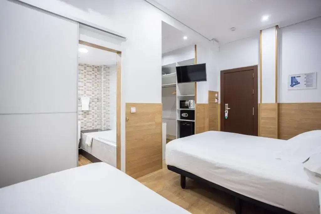 Standard Double room with side street view (twin beds)