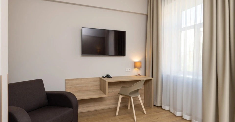 Двухместный номер Superior двуспальная кровать в Kreutzwald Hotel Таллин
