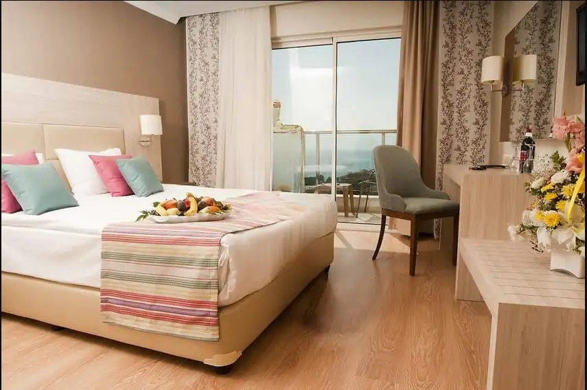 Standard Double room with pool view (full double bed)