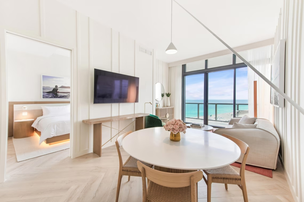 W South Beach - Chambres