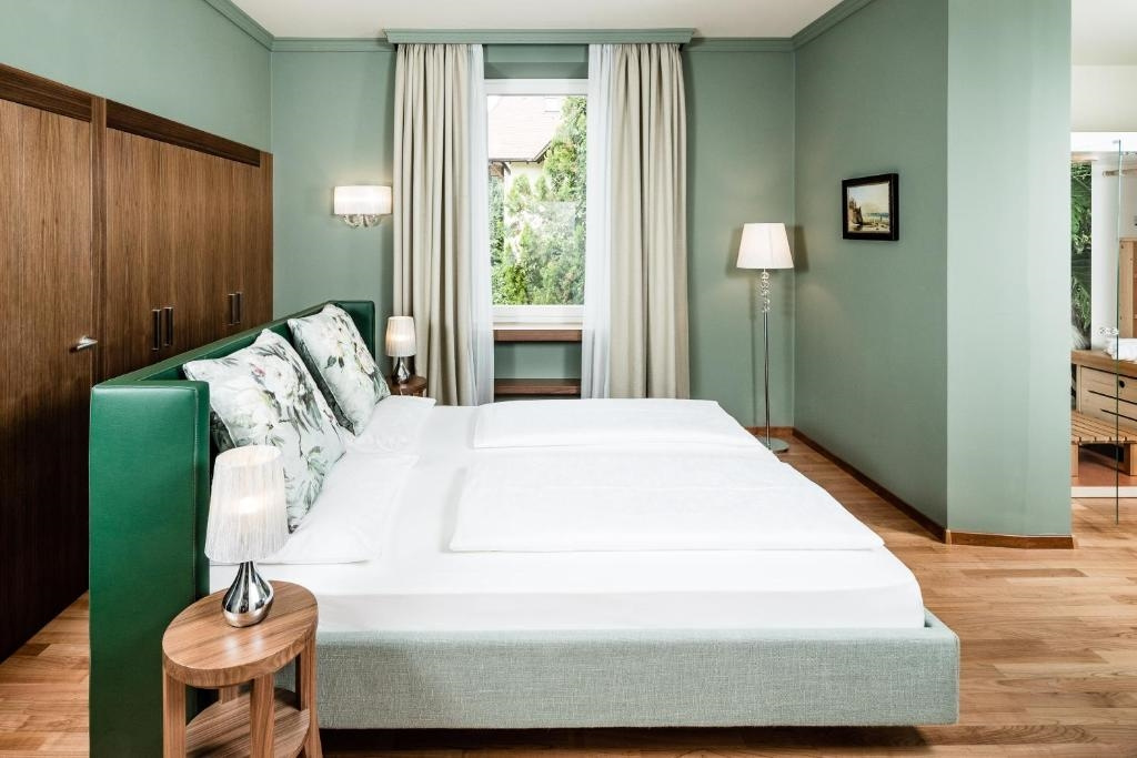 Located in the Dependance Palma - Garden Double Suite (full double bed)