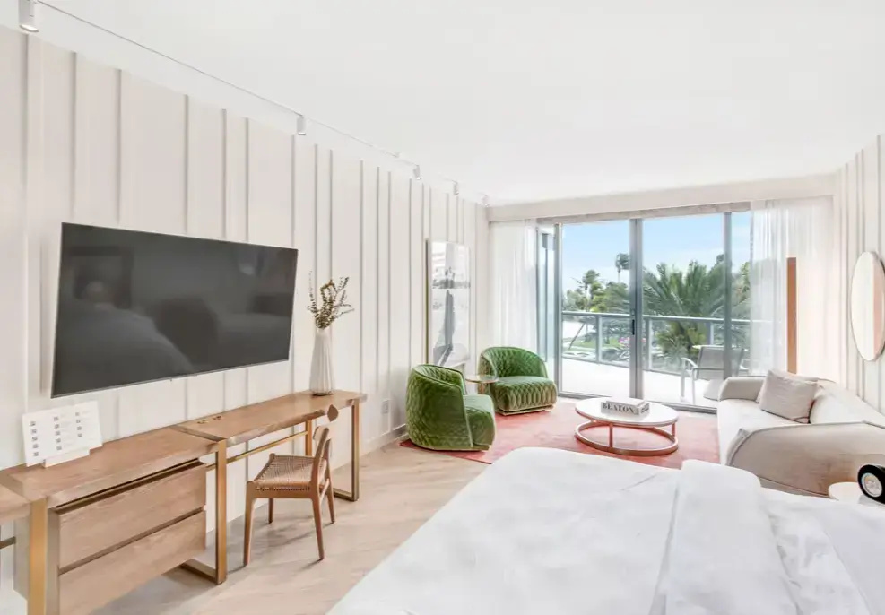 W South Beach - Chambres