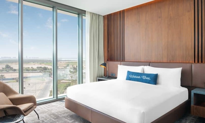 The WB Abu Dhabi, Curio Collection by Hilton - Free Theme Park Tickets Room Type - THE STUDIO SUITE
