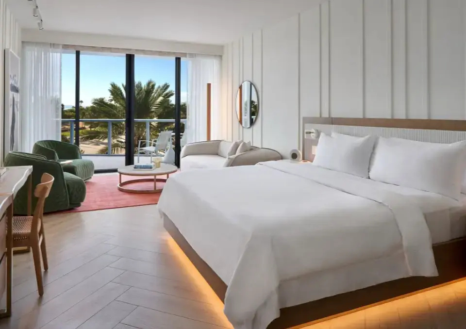 W South Beach - Chambres