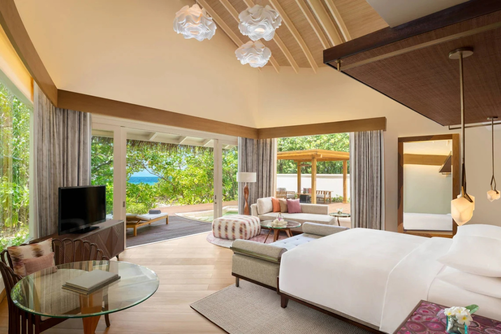 1 Bedroom Beach Double Pool Villa with sunrise view