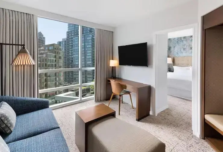 Hilton Vancouver Downtown - Chambres