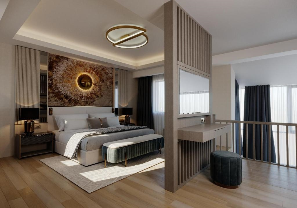 Swim Up Lake Double Suite (full double bed)