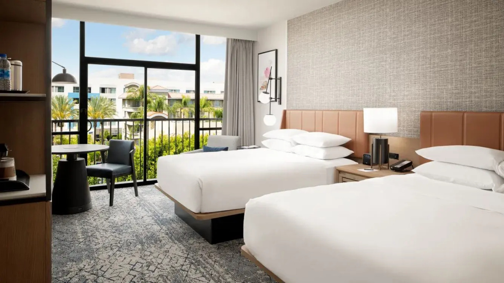 Sheraton Park Hotel at the Anaheim Resort - Chambres