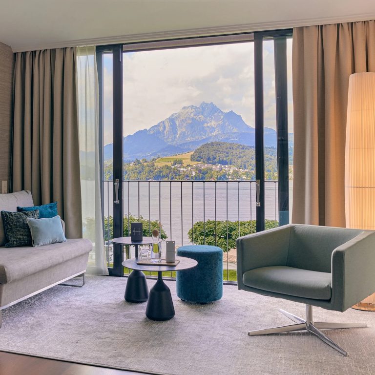 HERMITAGE Lake Lucerne - Beach Club & Lifestyle Hotel - Chambres