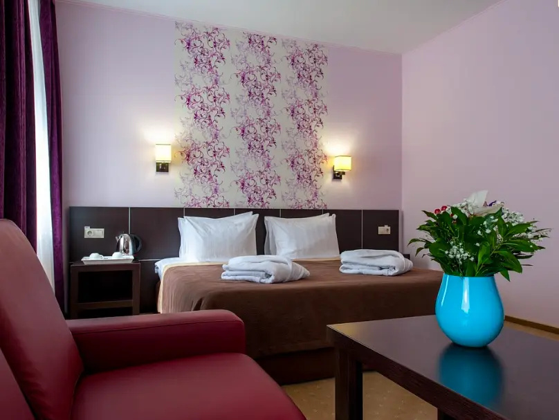 Kaluga Plaza Hotel Room Type - Premium Standard Double room full double bed
