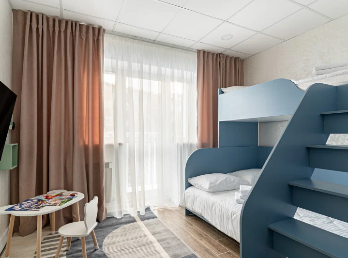 Volzhskaya Gavan Hotel Room Type - Children's Double room bunk bed