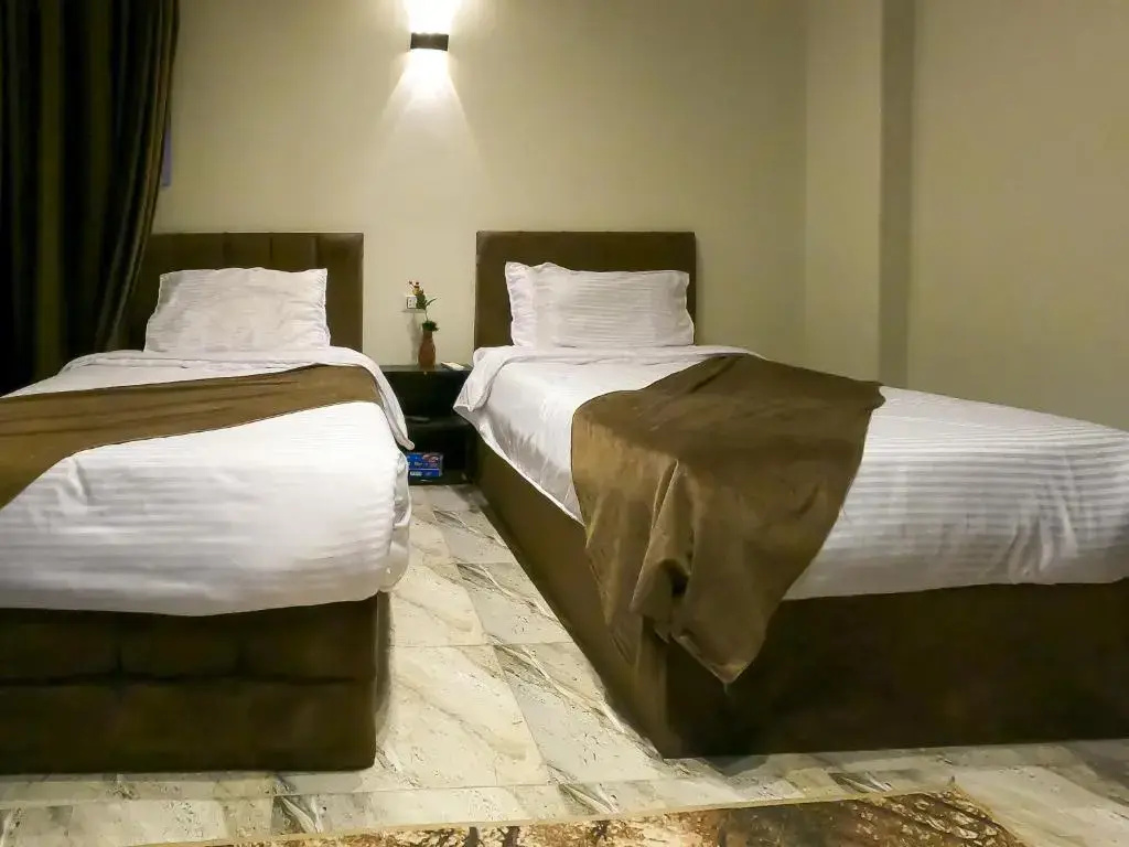 Double room with mountain view (twin beds)