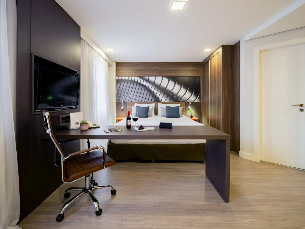 Mercure Sao Paulo Moema Times Square - Chambres