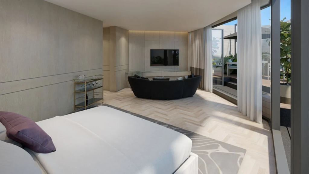 Metropolitan Terrace Double Suite (full double bed)