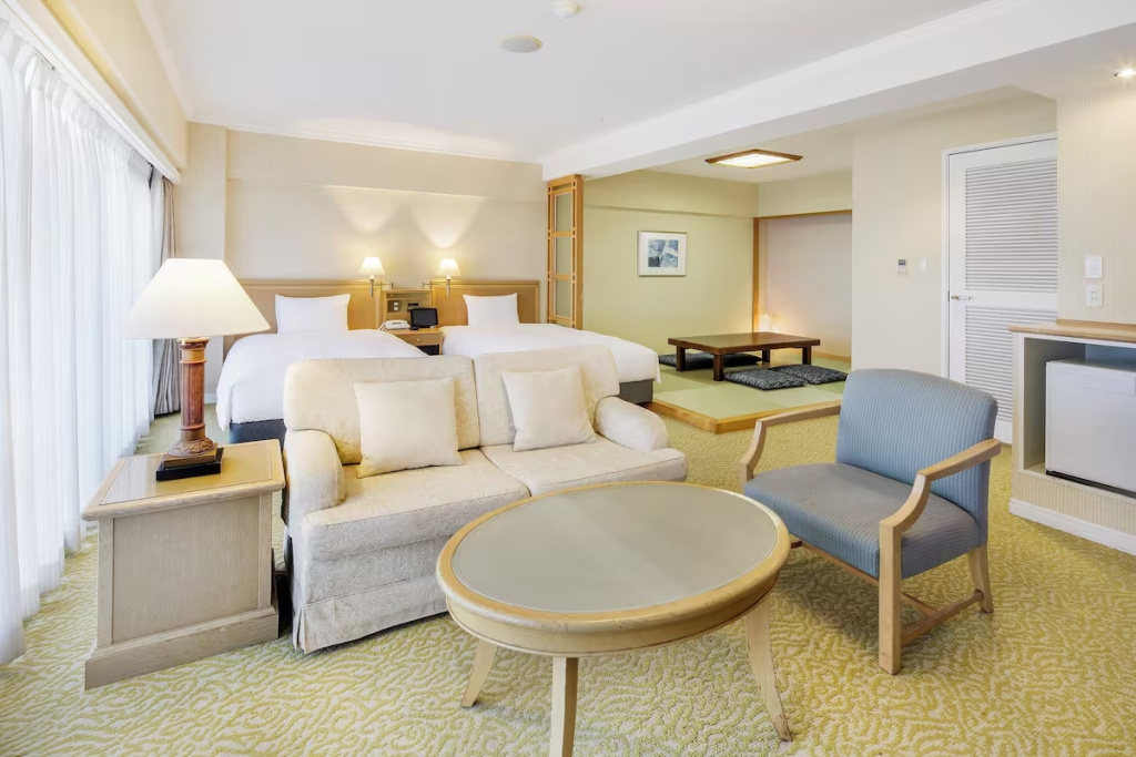 Deluxe Tatami Area room with ocean view