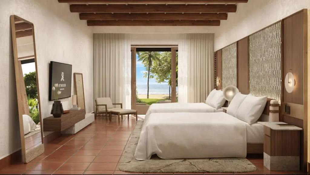 Casita Double room beachfront (twin beds)