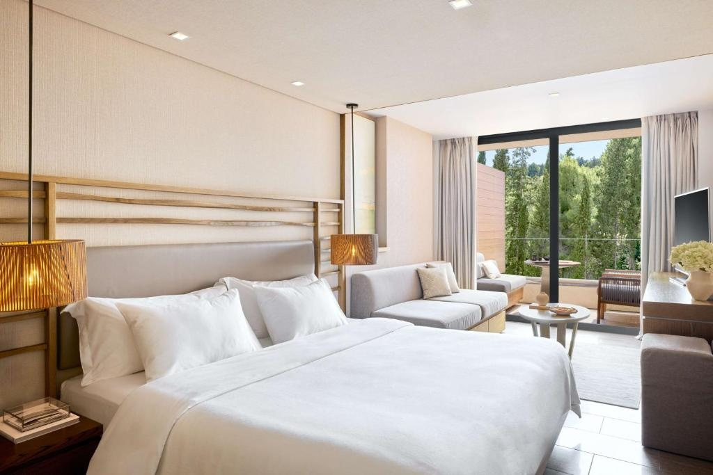 Grand Double room Achilleion Woodland View (full double bed)