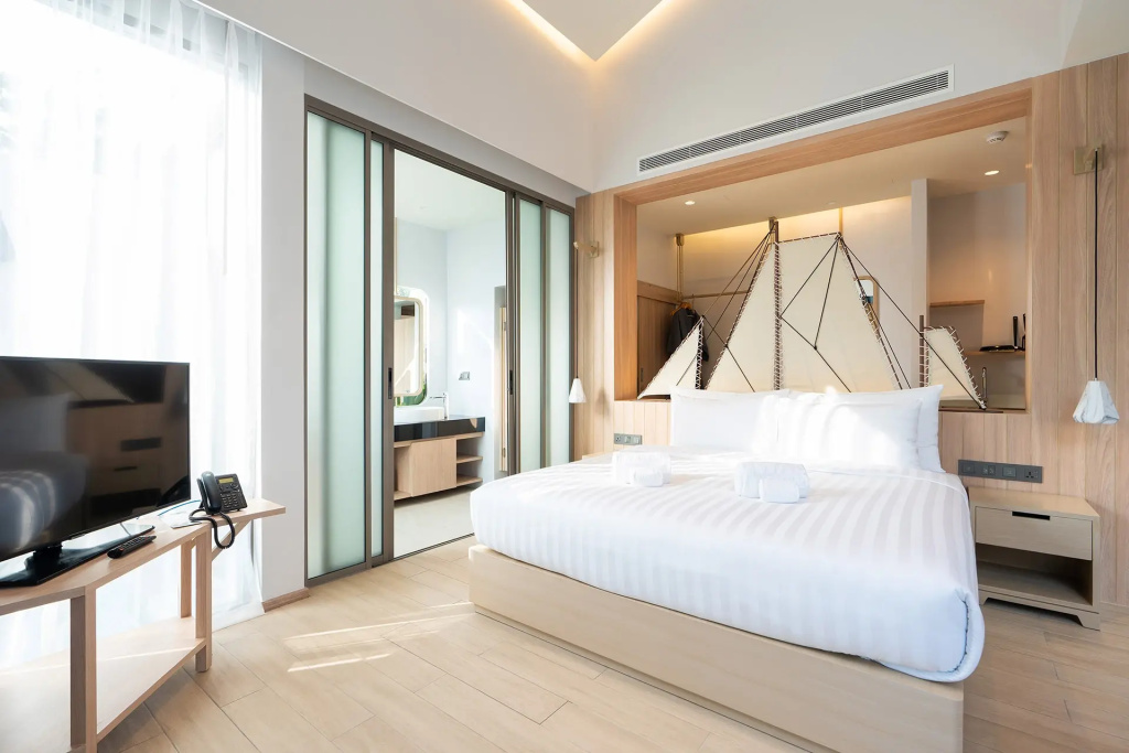 Двухместная Pool вилла (двуспальная кровать) в Panwaburi Beachfront Resort