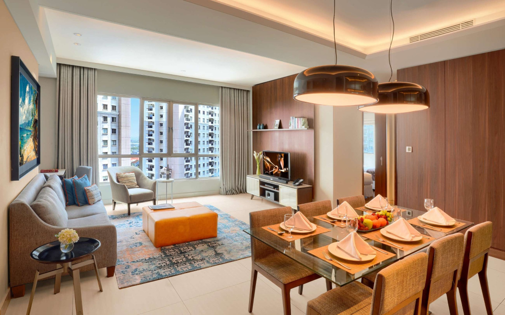 Ascott Waterplace Surabaya - Chambres
