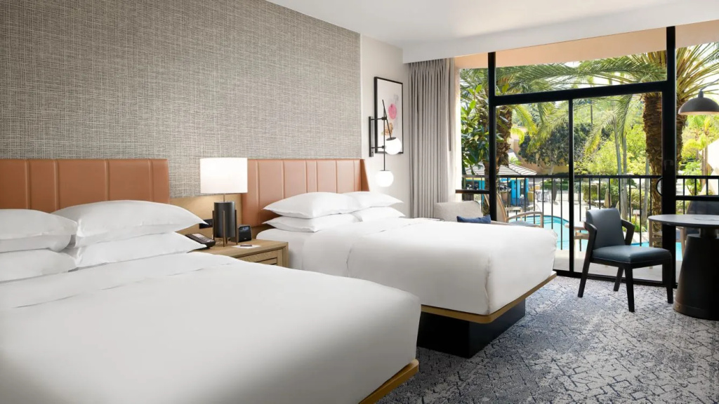 Sheraton Park Hotel at the Anaheim Resort - Chambres