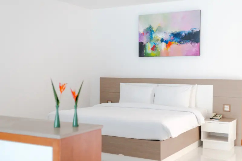 Четырёхместный номер Family с видом на бассейн в Pinnacle Grand Jomtien Resort and Beach Club