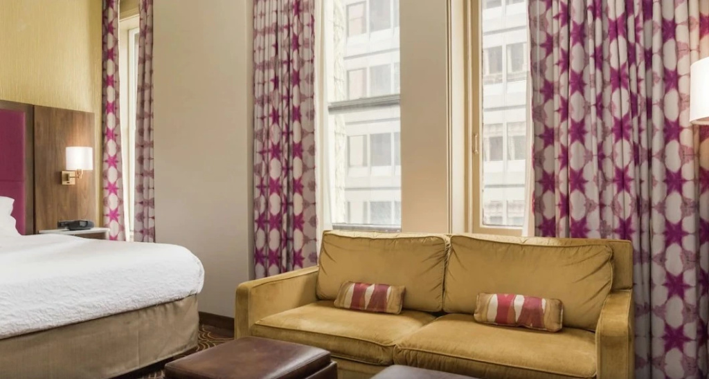 Hampton Inn Majestic Chicago Theatre District - Chambres