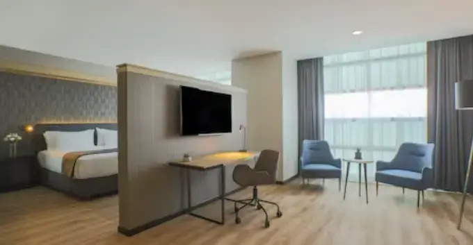 Double Junior Suite full double bed