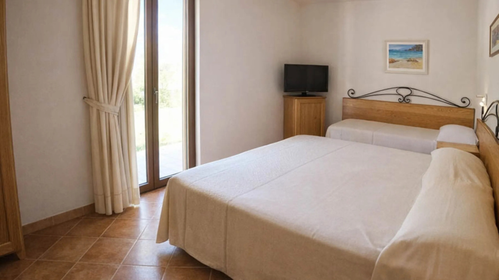 Hotel Villa Gustui Maris - Chambres