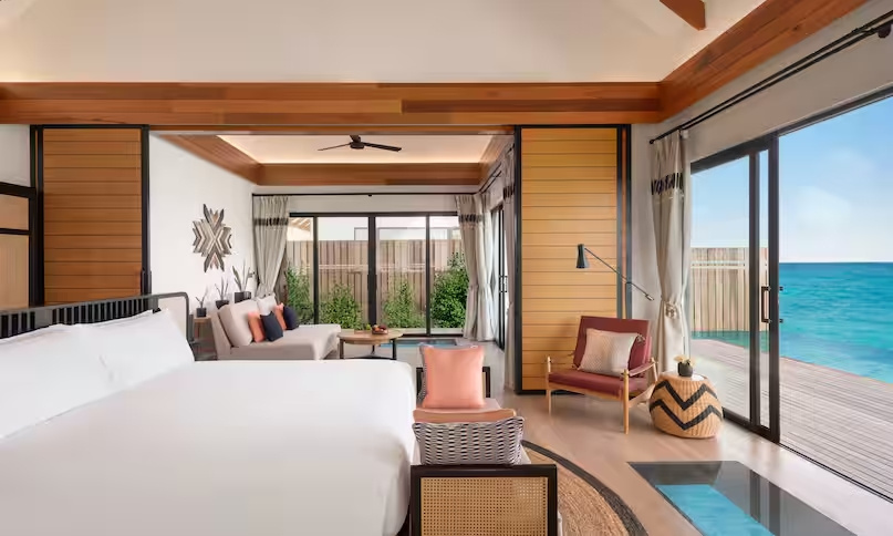 1 Bedroom Overwater Double Pool Villa