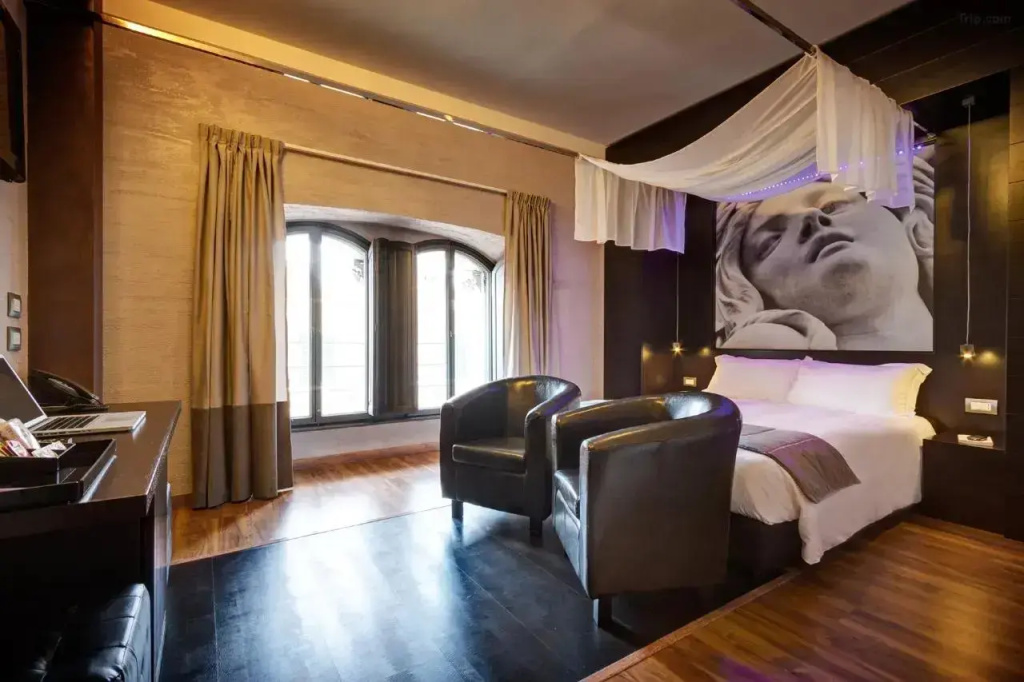 Double Junior Suite with Turkish Bath (full double bed)